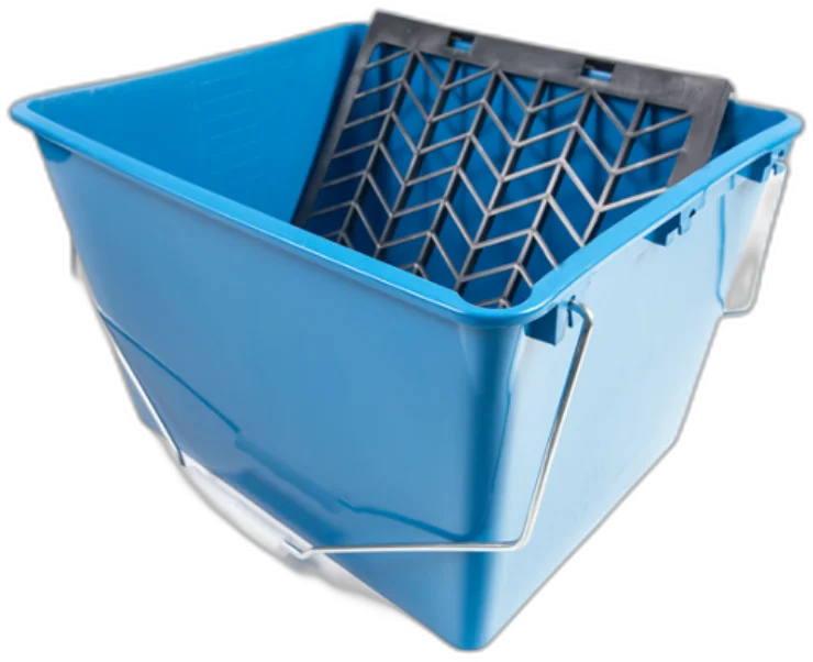 Cubeta Azul 16L con Rejilla