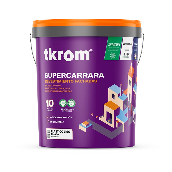 Tkrom Supercarrara Elástico Liso